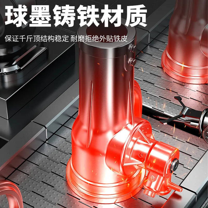 Hand cranked 50T5t20t gear vertical heavy duty 10 tons 32 mechanical sleeve crane screw jack