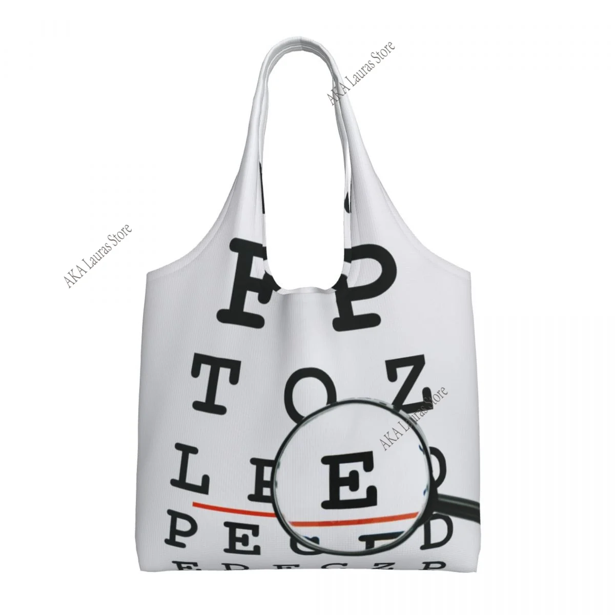 

Сумки для покупок, женские портативные сумки-тоут с забавным принтом, сумка для экзаменации глаз, большая вместительная сумка для покупок для продуктов