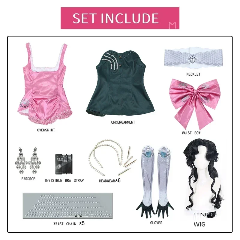 أزياء حفلات الهالوين أنيمي زي تنكري للنساء 2025 جديد عكسي 1999 أنجو نالا أزياء تنكرية شعر مستعار للبالغين #5