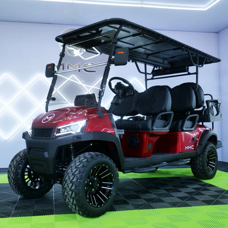 CE Approve Golf Cart Luxurious Street Legal Lithium Battery Custom  Electric Lifted 2/4/6 seats Golf Cars Adult Buggy