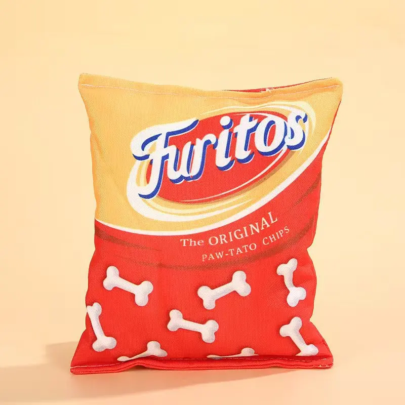 Divertidos patatas fritas, juguetes para perros, interacción, molares para masticar, juguetes de peluche para perros, resistencia a mordeduras, dientes limpios, cavidad Oral, juguetes para cachorros, accesorios para mascotas