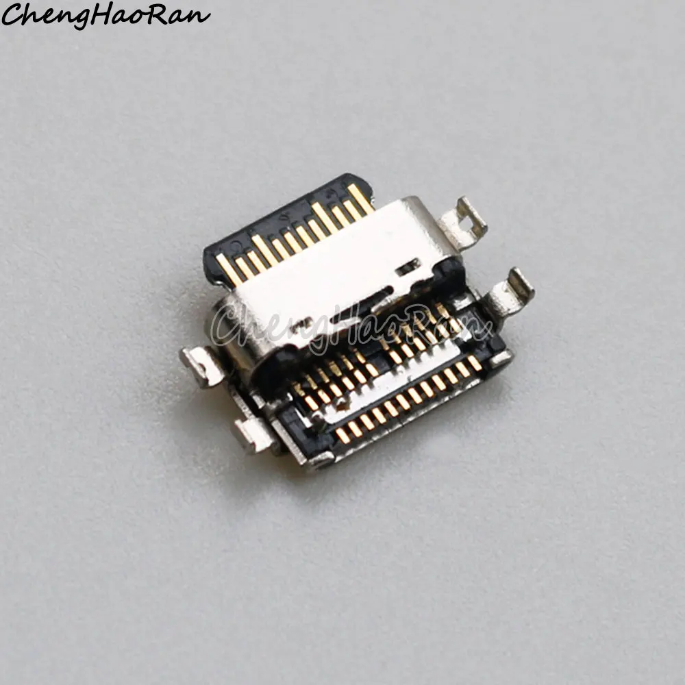 Tipo-C USB Tomada fêmea, plugue de carregamento de energia, interface para BlackBerry Key2, cauda interna, conector de carregamento, 1/2 pcs