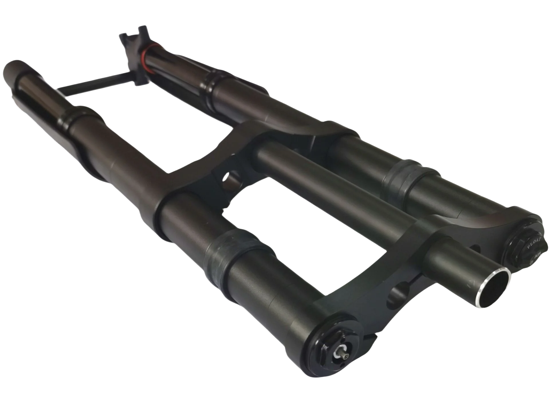 LVCO EBike 20 Pollici Forcella Ad Aria Sospensione 135 MILLIMETRI Asse Snow Bike Downhill Doppia Corona Ammortizzatore Grasso Bicicletta Forcelle Invertite