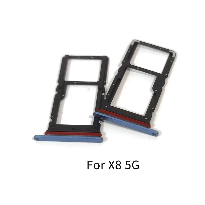 For Huawei Honor X8 X8a SIM Card Tray Slot Holder Adapter Socket Repair Parts