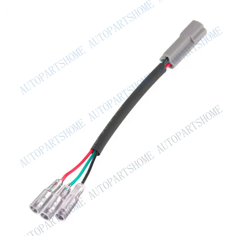 Z... 3 Pin License Plate Light Cable Plug Connector Wire Adapter x1 For Yamaha XSR700