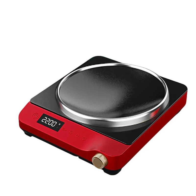 Novo Panela de indução doméstica de alta potência para fritar panela quente multifuncional