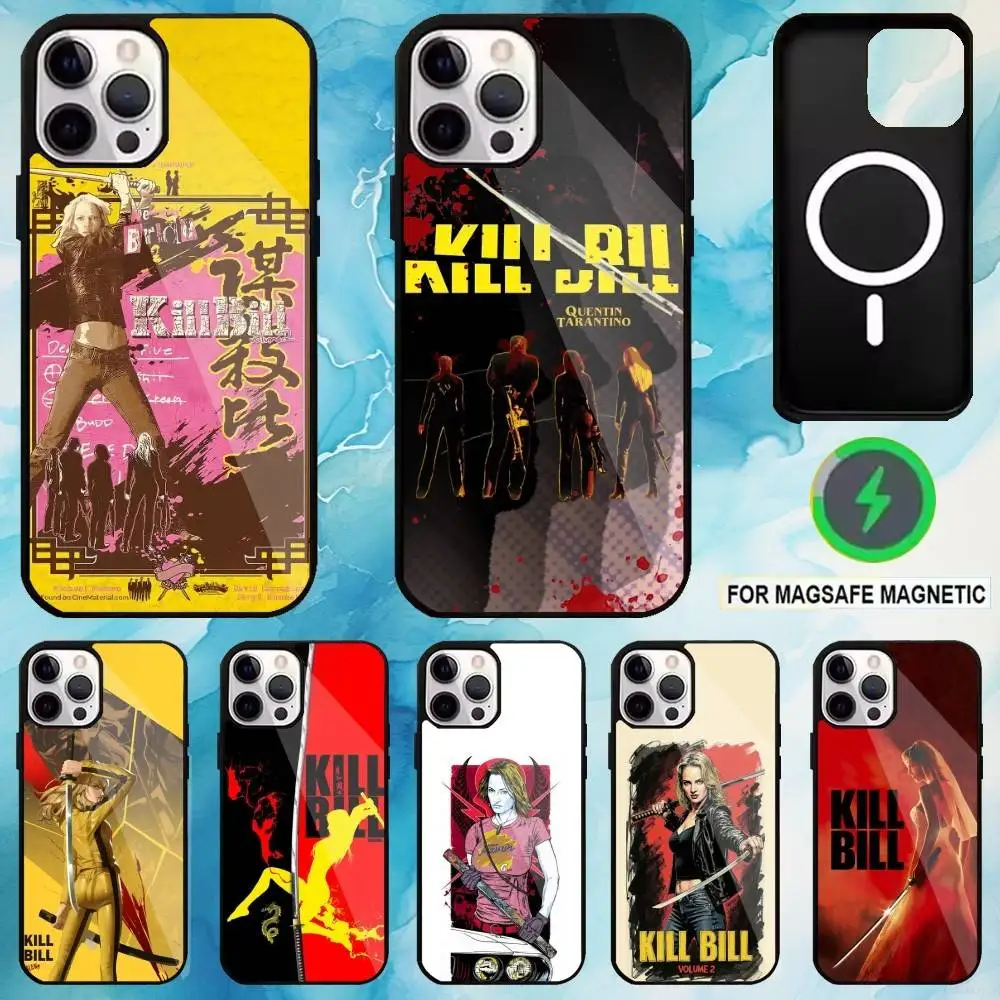 

K-Kill Classic Movie Bill Phone Case For iPhone17,16,15,14,13,12,11 Plus,Pro Max Magnetic For Magsafe Wireless Charging