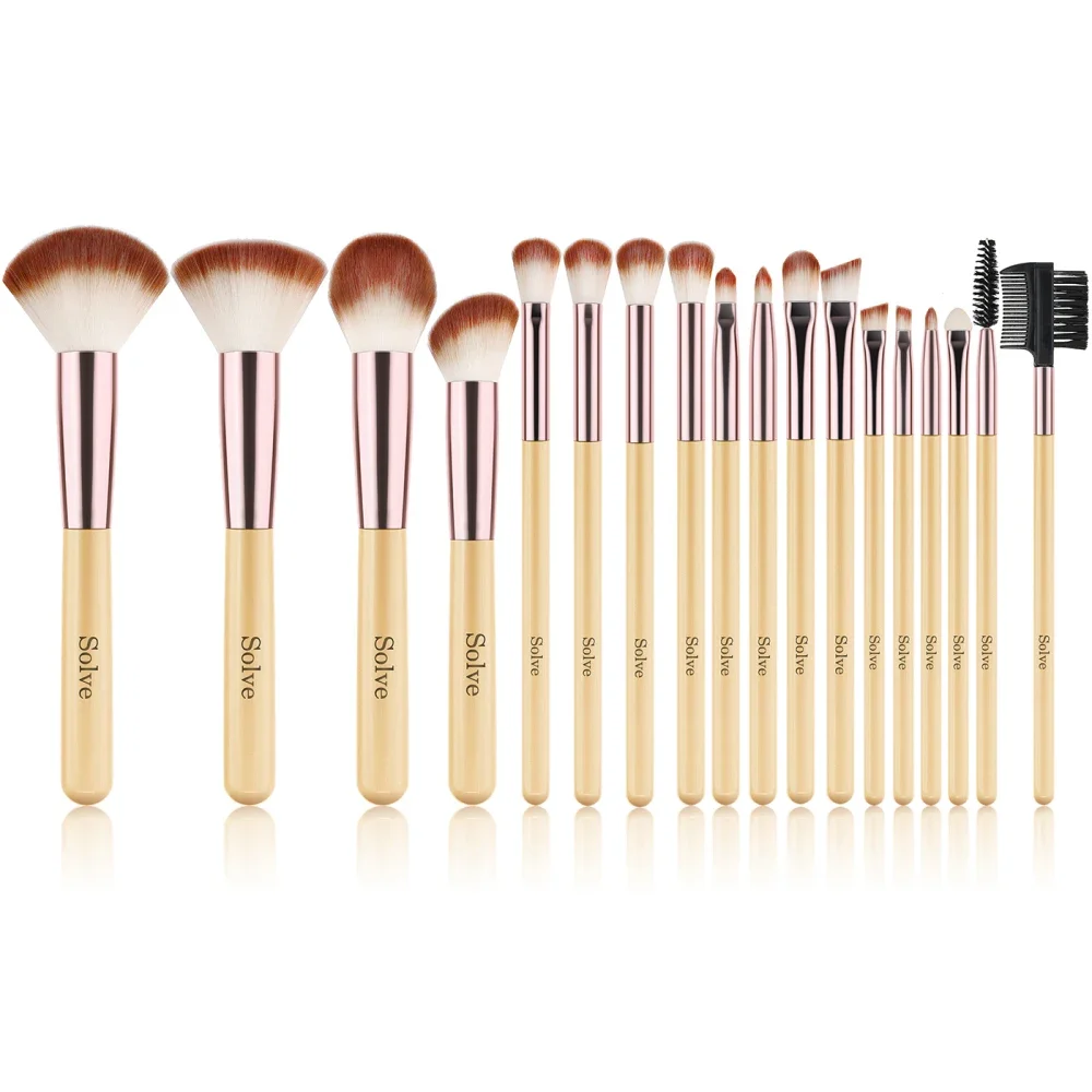 18pcs Makeup Brushes Set Professional Cosmetic Powder Eye Shadow Foundation Blush Blending Concealer Beauty Make Up Tool Brush