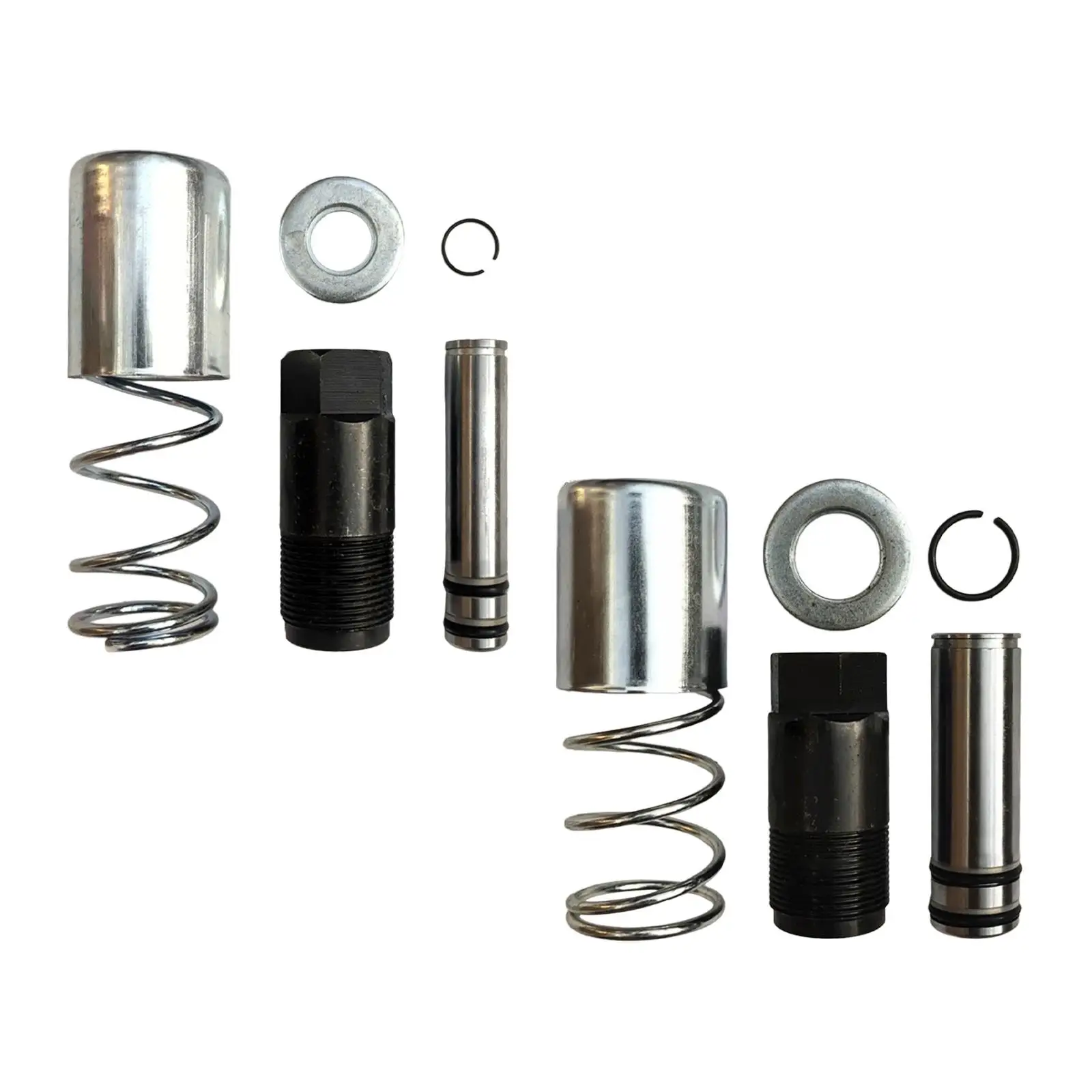 Jack Plunger Horizontal Double Pump Horizontal Jack Oil Pump Cylinder Piston Plunger Parts Multiuse for Truck Vehicle