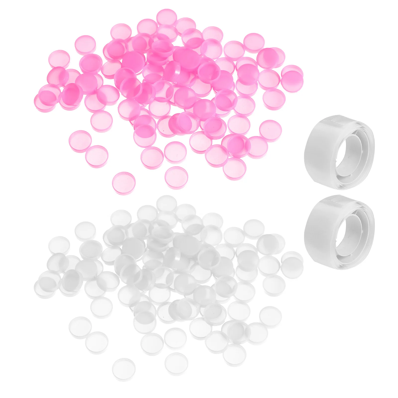 

200Pcs Eyelash Glue Holder Cup Professional Lash Extension Cup Precise Glue Control Reusable Lash Grafting Holder Set