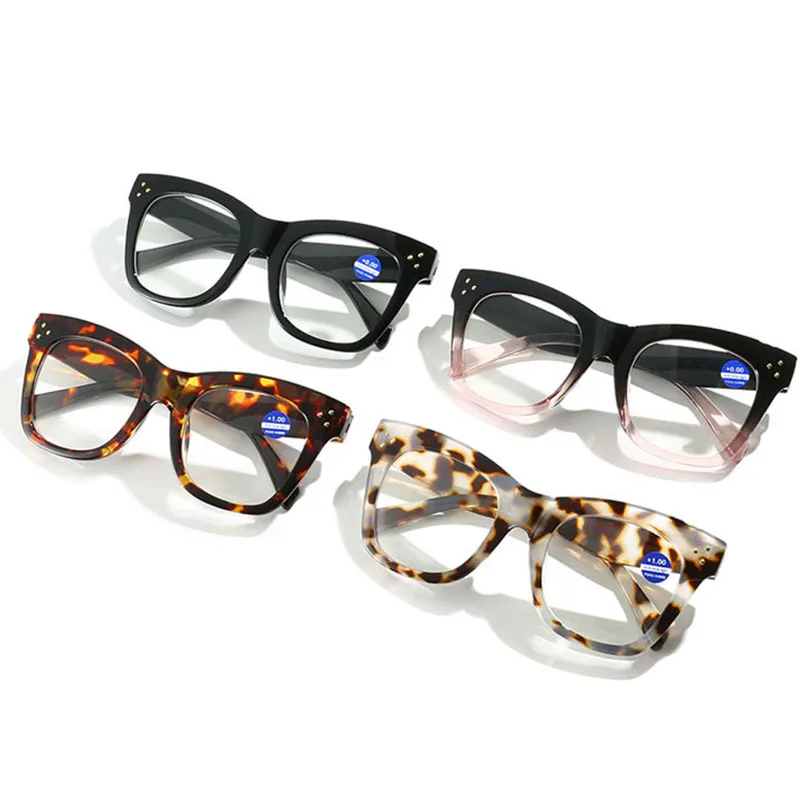النساء الرجال المتضخم طويل النظر النظارات الضوء الأزرق حجب نظارات للقراءة قارئ الكمبيوتر مد البصر الديوبتر + 1.5 2.0 2.5 3.0