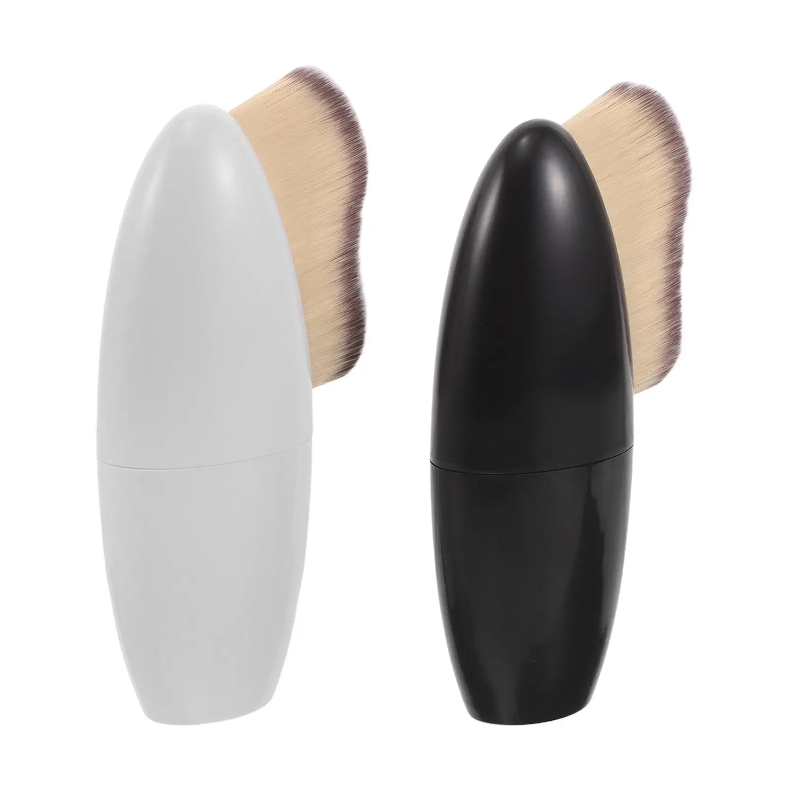 Ergonomic Handle Seamless Foundation Brush Precision Tapered Dome Shape for Full Coverage Blending Contour Highlight Makeup