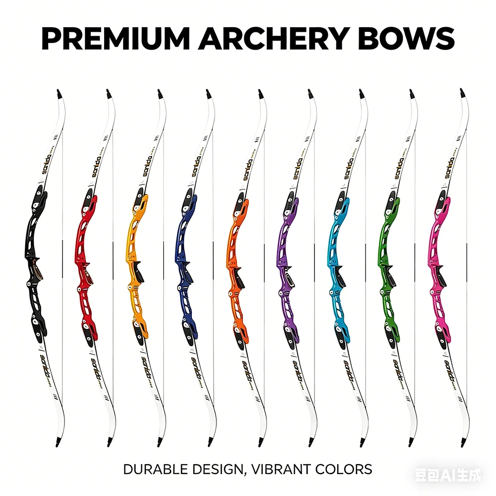 Sanlida X10 Miracle Recurve Bow 25in ILF Riser Limbs 66/68/70' 16-46lbs Complete Bow Archery Competition Target Shooting Hunting
