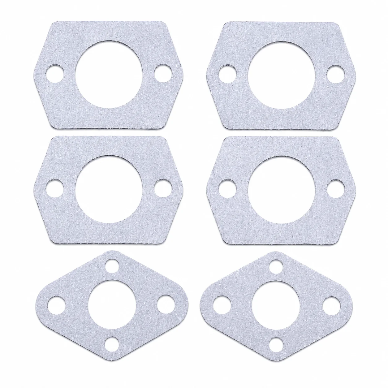 Juego de 2 juntas de colector de admisión y carburador 4114 149 1205 4114 129 0900 para piezas de recortadora Stihl FS45 FS46 FS55 FS55R FS80 FS85