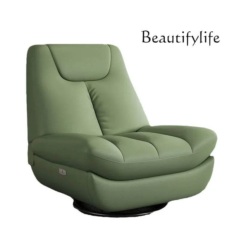 X36 Single Sofa Chair Can Lie Lazy Leisure Rocking Chair Living Room Bedroom Rotating Recliner
