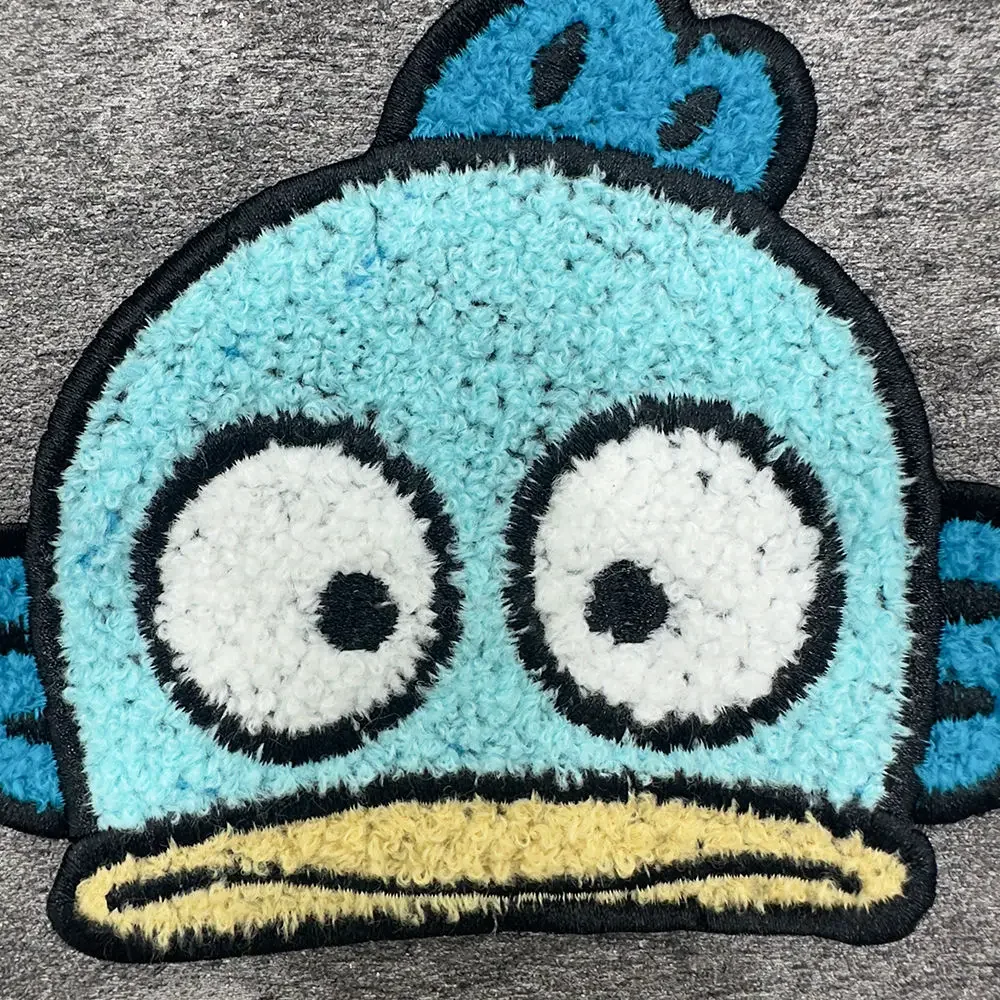 

New Hangyodon Patch Cloth Cute Cartoon My Melody Embroidery Pattern Clothes Hole Patch Fashion Delicate Personality Patch Cloth