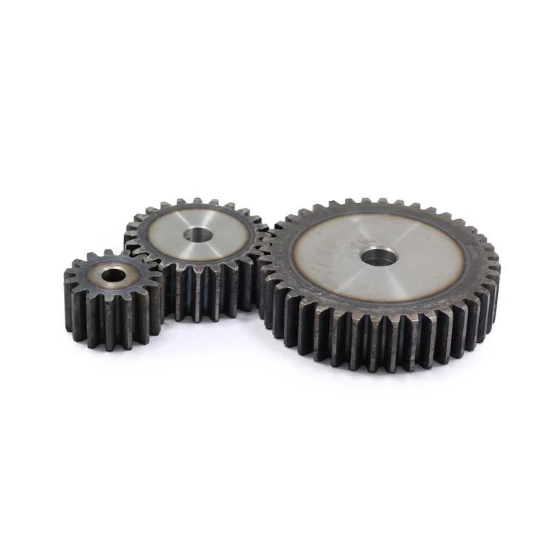 1PC 2M Plane Gear 10T/11T/12T, 45# Carbon Steel, Cylindrical Gear Height 20 High Frequency Quenching Teeth