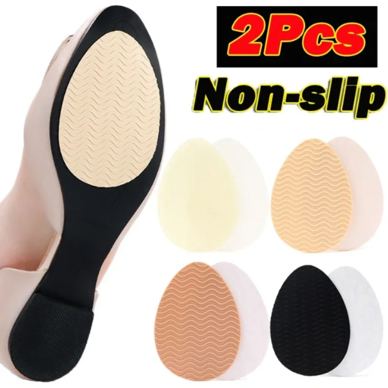 

Non-Slip High-heeled Sole Stickers Anti-abrasion Shoes Protection Wear-Resistant Self-Adhesive Patches Silicone Rubber Sole Pads