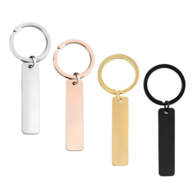 100-個ステンレス鋼ボトルオープナーキーホルダーポータブルホームバービールオープナーキーリングカスタマイズされた彫刻結婚式プロモーションギフト