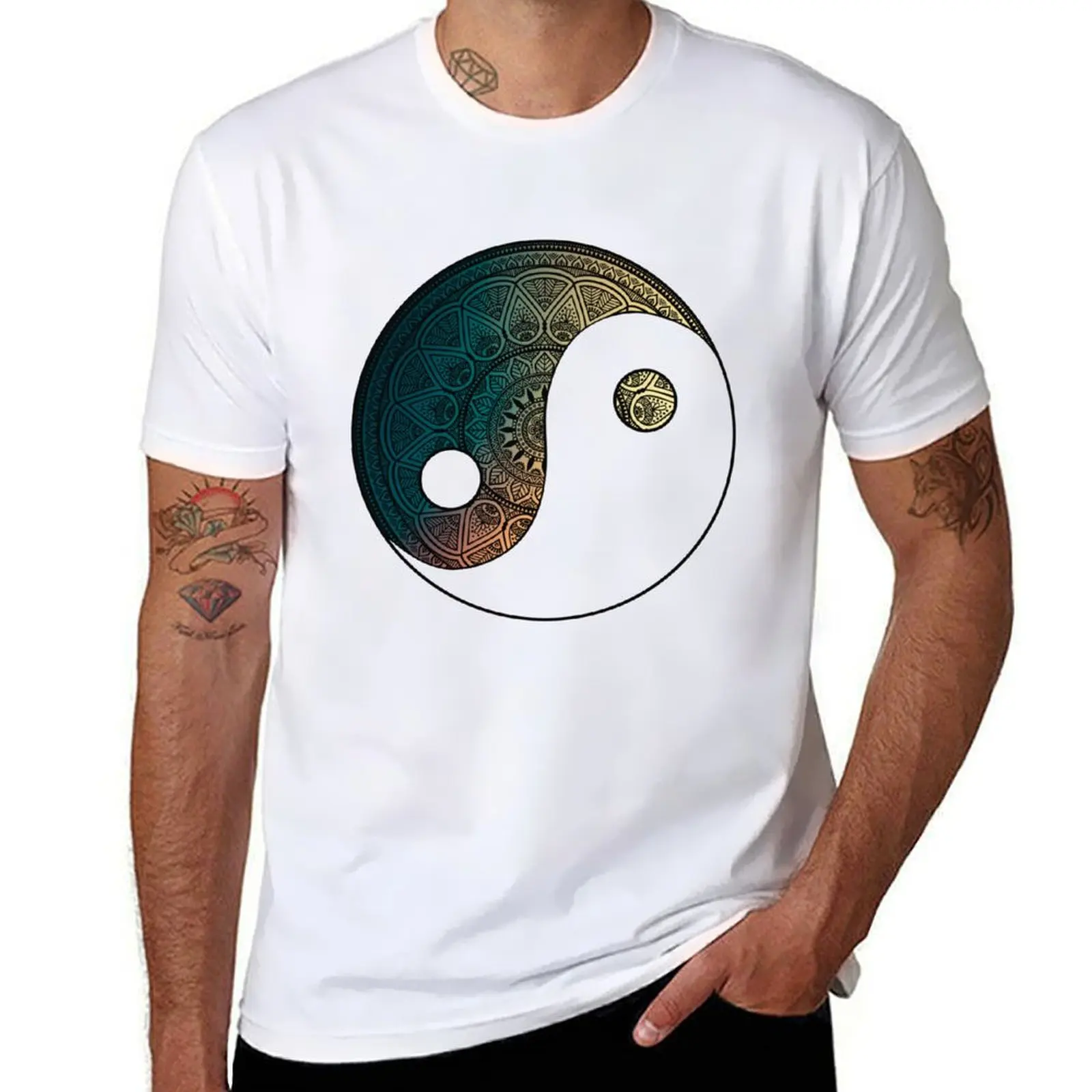 

Yang t-shirt T-Shirt men man for t plain man cotton shirts package black for Ying g