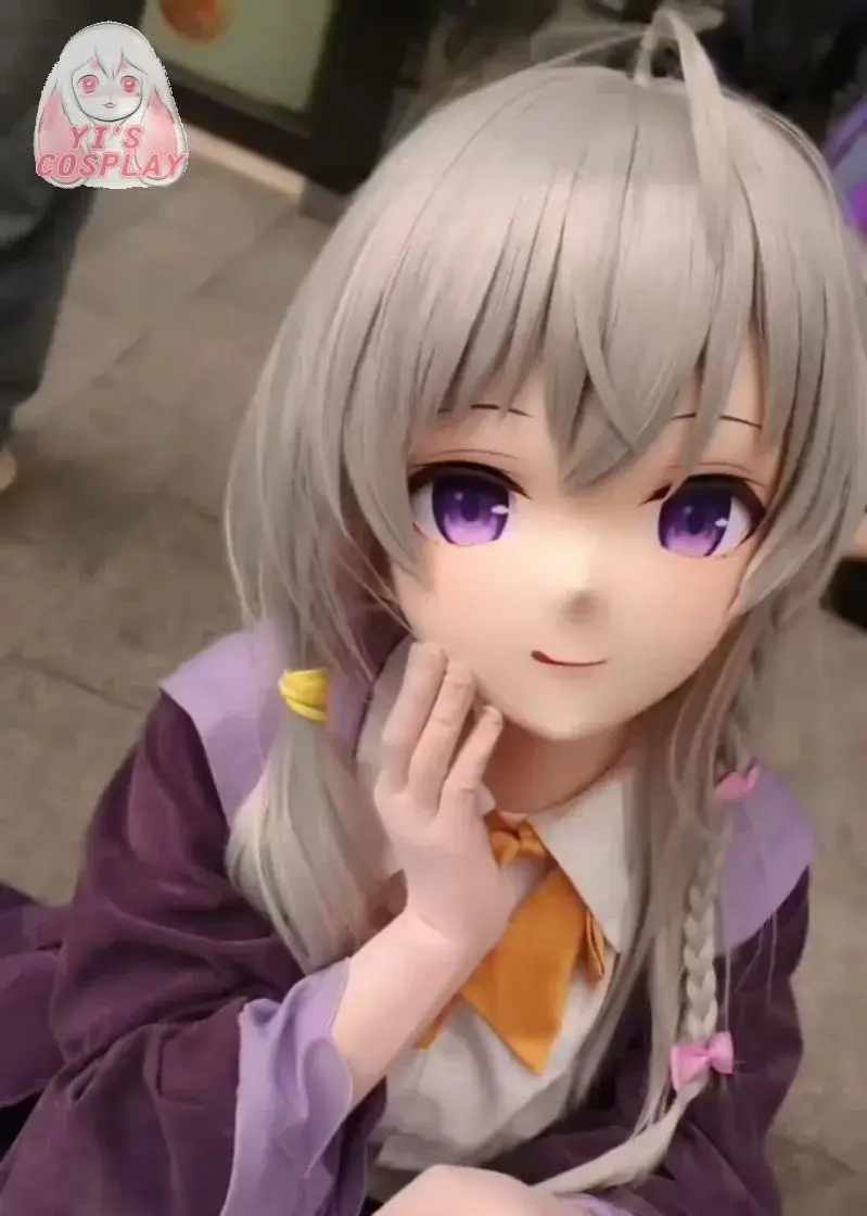 

Fursuit Head Yis cosplay Handmade Custom Furry head Kigurumi Head Cosplay Kemono Headsets Beast Customized Fursuit Kemono Head