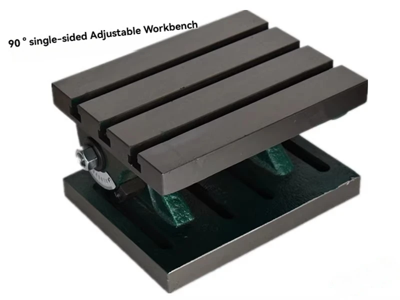 8Inch 90degree Cnc Machining Special Milling Machine Drilling  Angle Precision Table Vertical Adjustable Angle Inclined Table