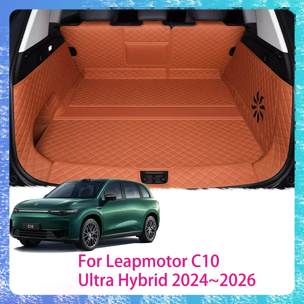

For Leapmotor C10 Ultra Hybrid 2024~2026 2025 Car Boot Covers Scratch Prevention Trunk Mat Tray Protector Interior Accessories