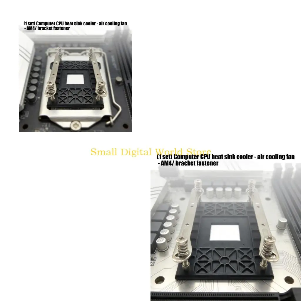 77UB AM4 Processor Coolers Backplate For High End CPU Enhances Heat Dissipation