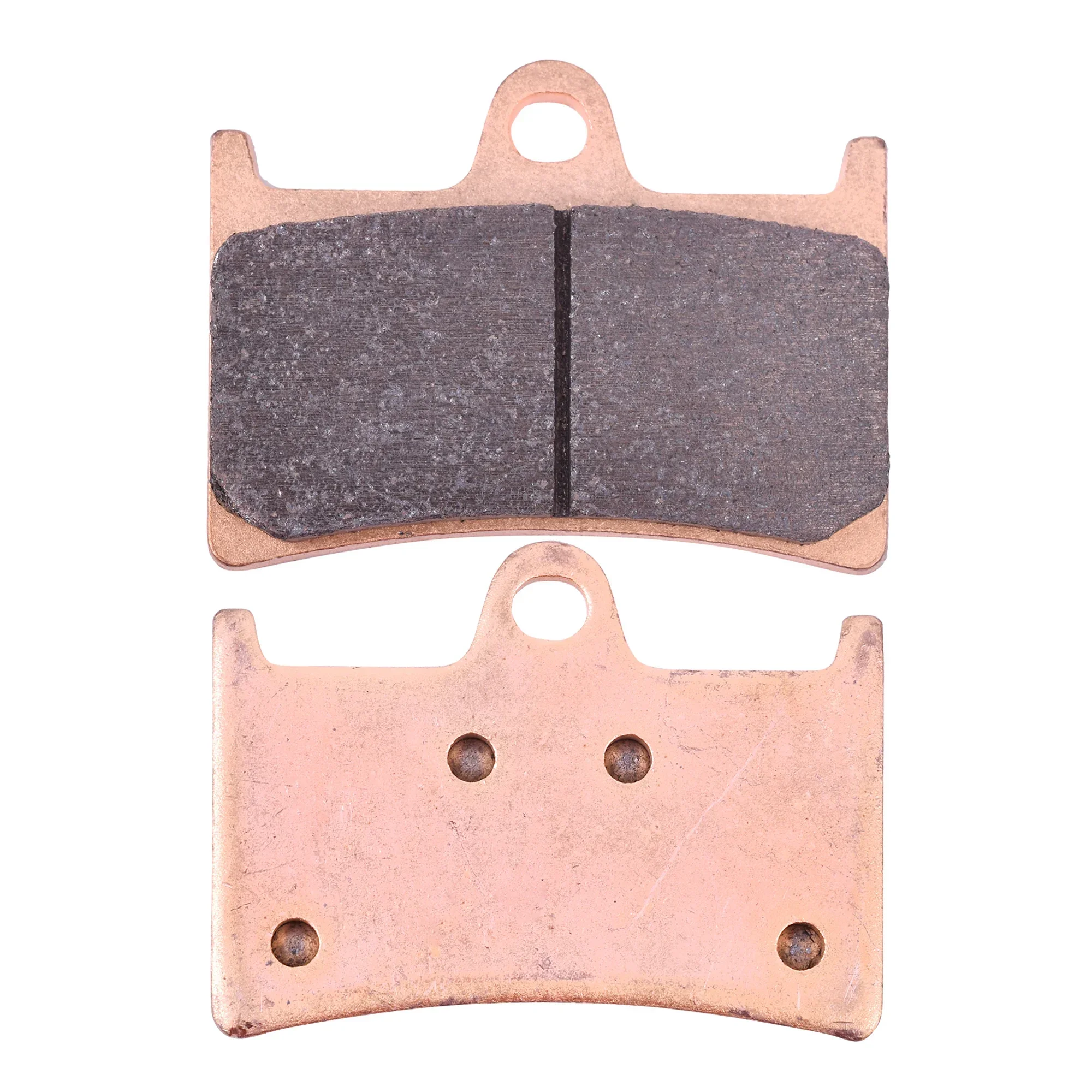 Motorcycle Part Front Rear Brake Pads Disc Tablets For YAMAHA FZ-6 FZ 6 FZ6 S2 Naked Non ABS 4 Piston Caliper 5S51 5S5 2007-2009