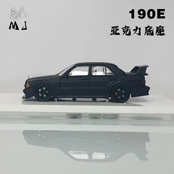 LMLF 1:64 190E W201 2.5-16 Matt Black Model Car