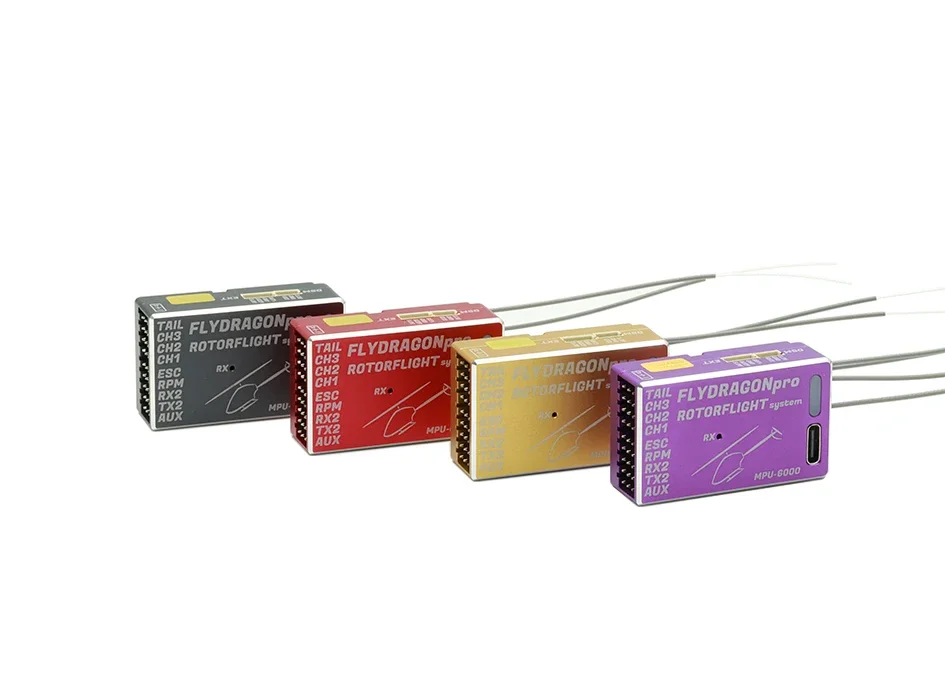 

Steam Rotorflight RFt FlyDragon F722 v2.2 /FLYDARGON pro /inside ELRS dual antenna receiver 2.4G