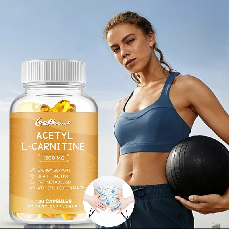 Acetil-L-Carnitina 1500Mg - Promueve el metabolismo, ayuda a mantener la salud cerebral, mejora la energía, la memoria y la concentración
