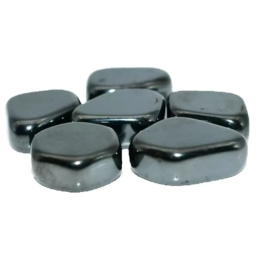 400g Natural Polished Hematite Tumbled Stone Crystals Rock Healing Mineral Aquarium Garden Home Decoration Energy Gemstones
