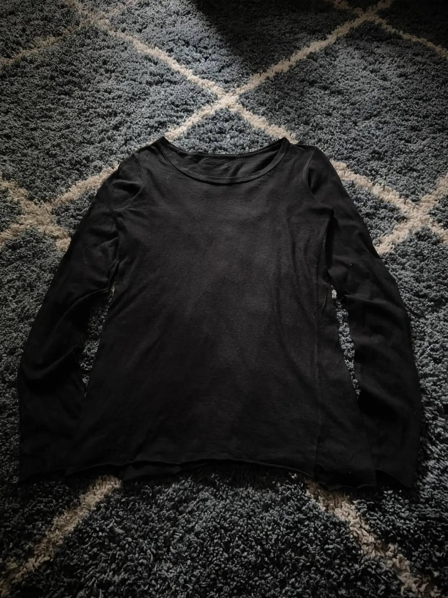 Ifsixwasnine Pioneer Visual Printed Pattern Long Sleeve T-Shirt