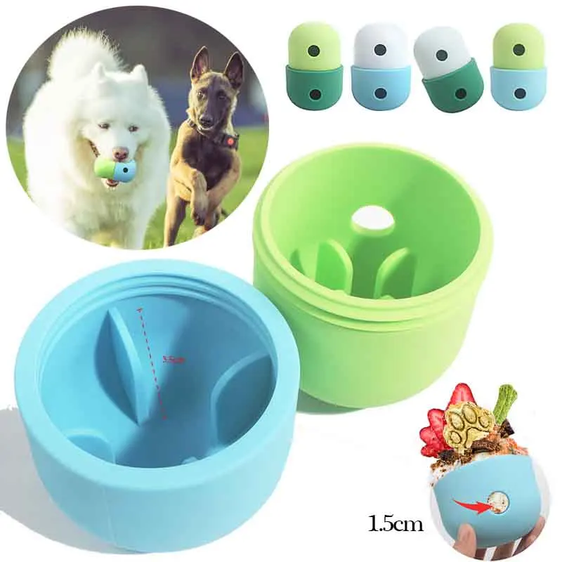 New Interactive Toy for Dog Cat Leaking Ball Puppy Slow Feeder Bowl Puzzle Toy Pet Tooth Cleaning Chew Toys Dog Accessories