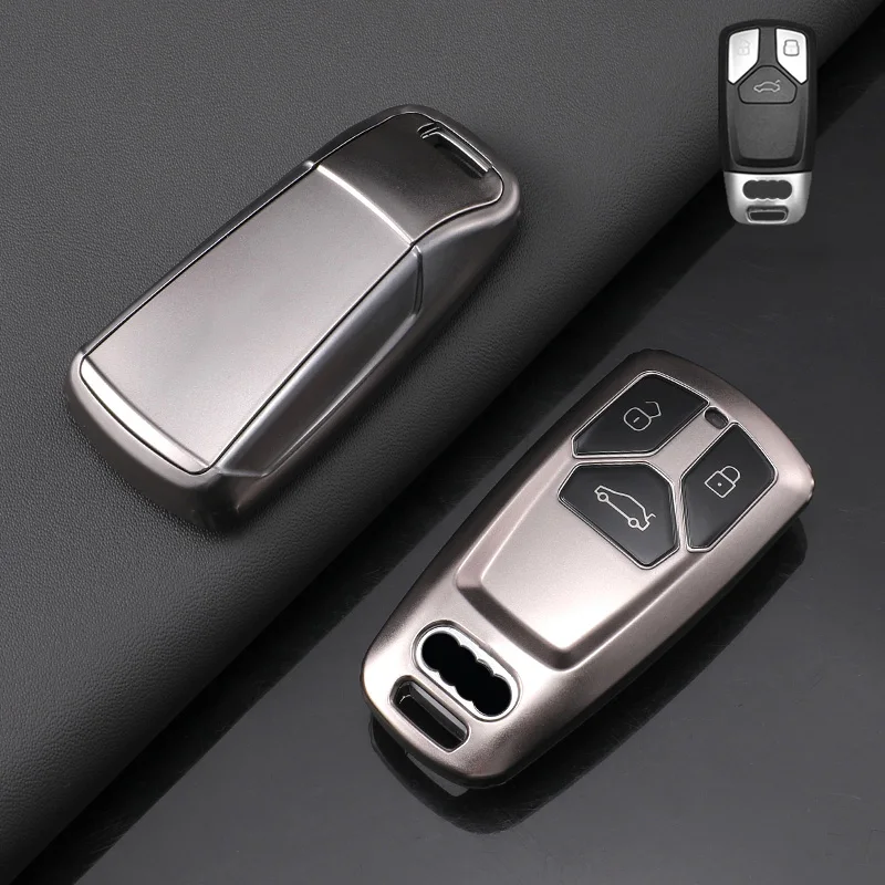 For Audi Q8 RSQ8 A6 C8 S6 RS6 A7 S7 RS7 A3 8Y A8 D5 4N RS E-tron GT Q4 Q7 4M TPU Car Remote Key Case Cover Fob Shell