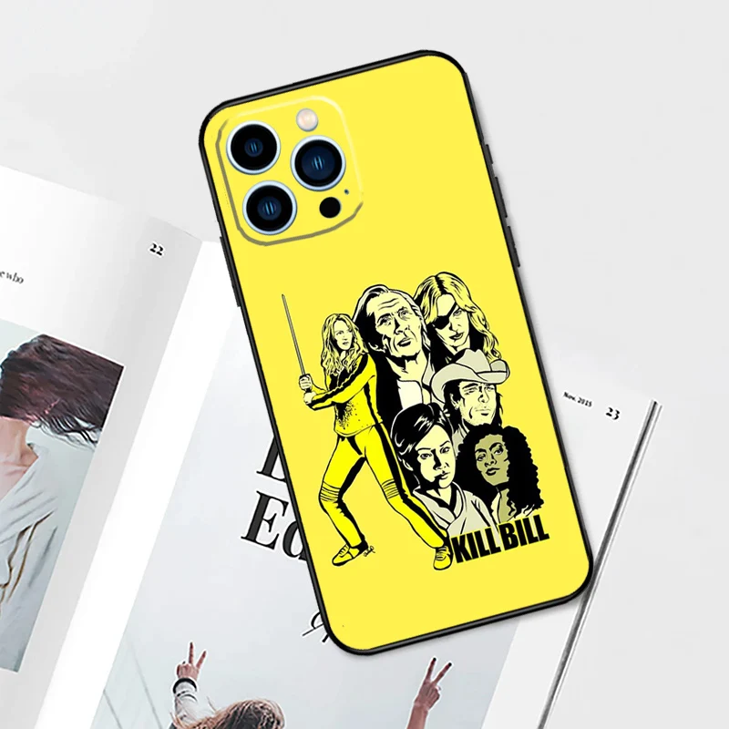 Kill Bill Case For iPhone 15 16 14 Plus 11 12 13 Pro Max Mini X XR XS Max 7 8 Plus Back Cover