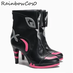 Lantern Honkai Impact Honkai: Star Rail Halloween RainbowCos0 Cosplay Shoes Boots Game Anime Party W4332