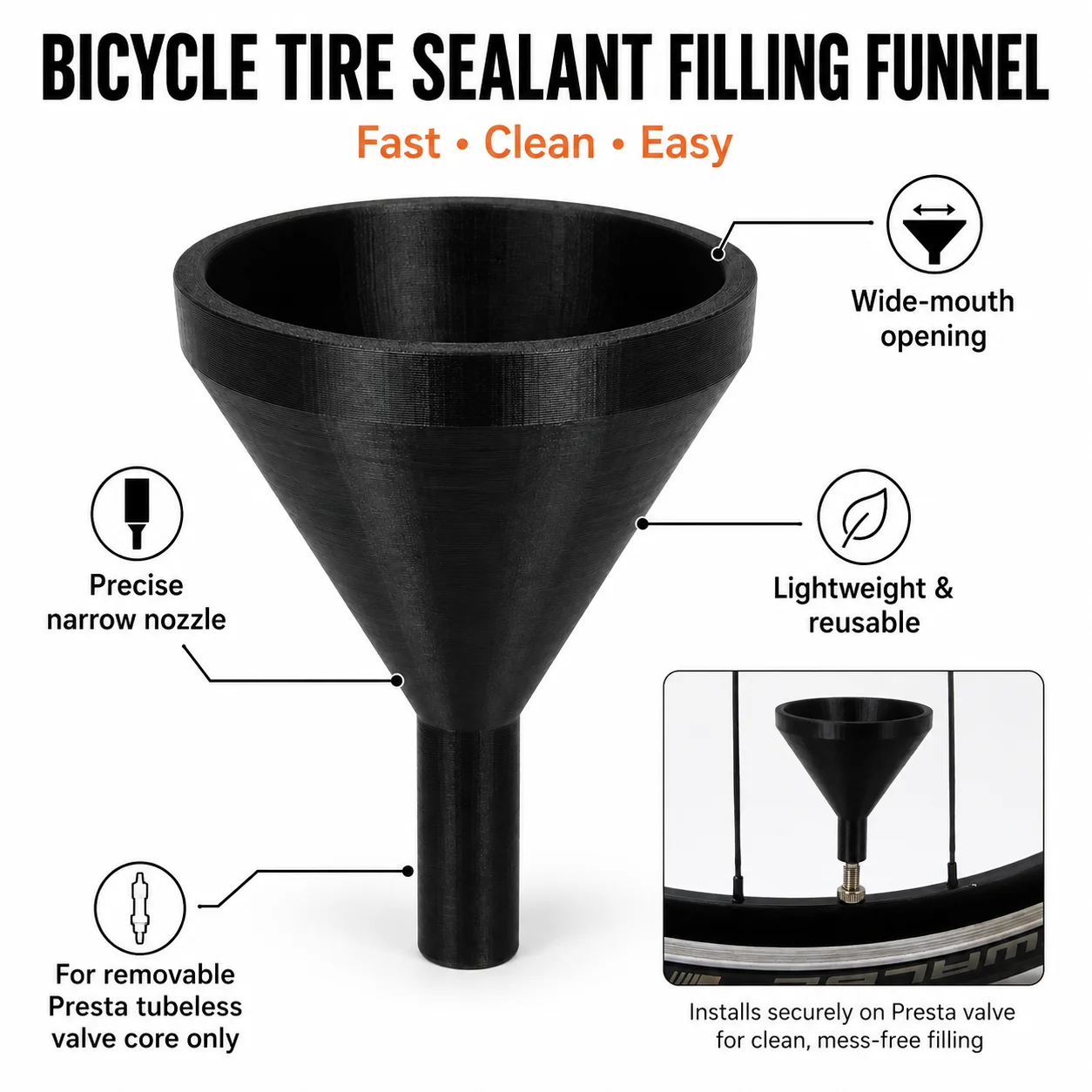 Corong Tuang Sealant Tubeless  - Tubeless Tire Sealant ulasan dan harga