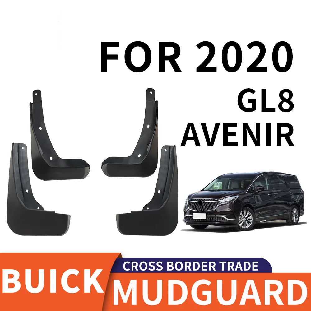 

For 2020 BUICK GL8 AVENIR Car tire mudguard,Mudflaps Front Rear Flares Splash Guards Cover Car Accessoie