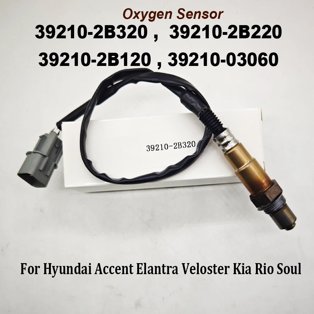 Sensor Sensor oksigen untuk Hyundai Accent Elantra Veloster Kia Rio Soul Sensor 39210 03060-