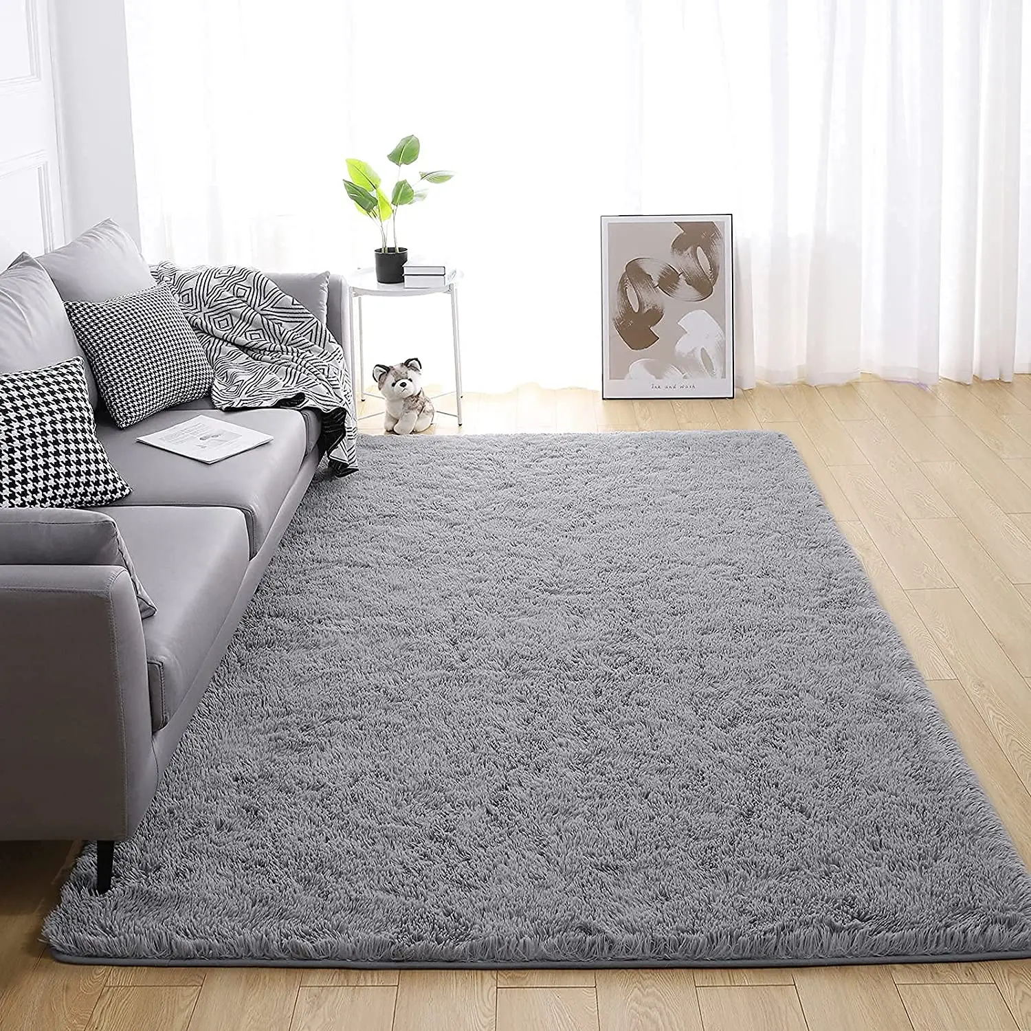 Decor carpet for living room Floor Carpets for Children Kids Room Plush Rug down bed carpet Fluffy soft Non-slip Sofa Mats