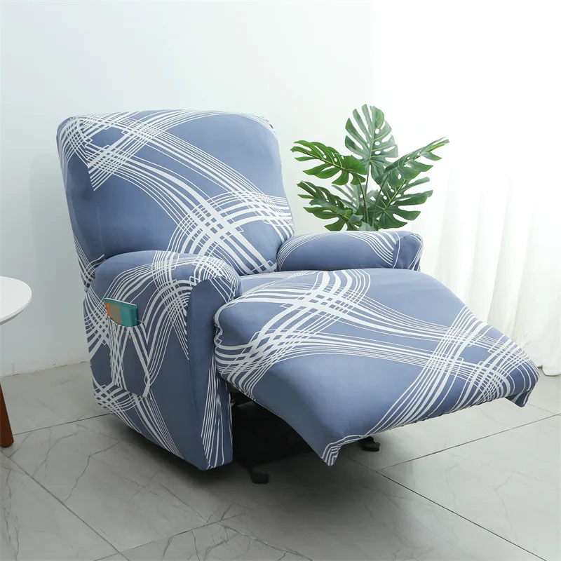 Relax Armchair Cover Nordic Elastic Sofa Protector Slipcover Flowers Recliner Sofa Covers Lounge Home Pets Anti-Scratch