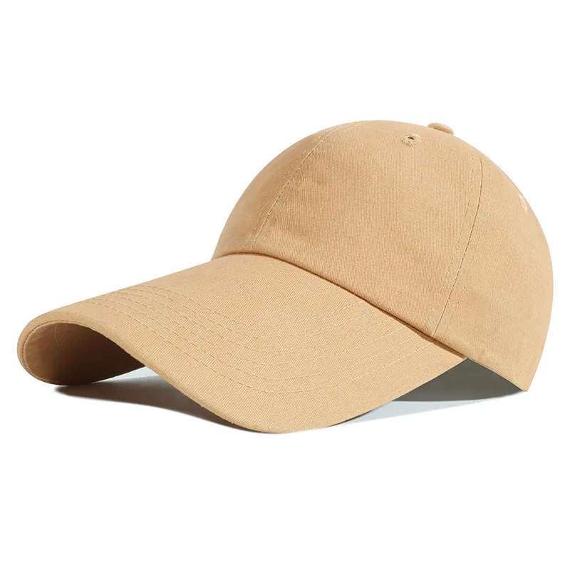 Gorra de béisbol Ajustable para hombre y mujer, visera Extra larga de algodón, 100%