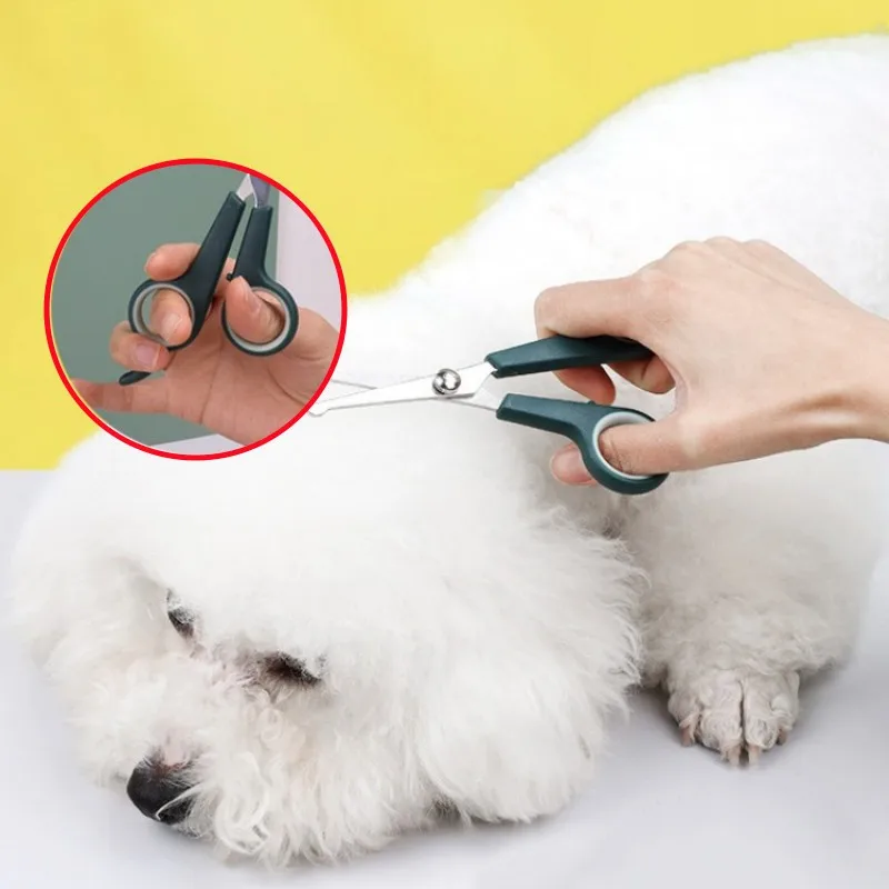 Dog Scissors Hair Scissors for Dogs Cleaning Tools Stainless Steel Pet Grooming Puppy Hair Removal Dog Wool Trimmer Pet Products