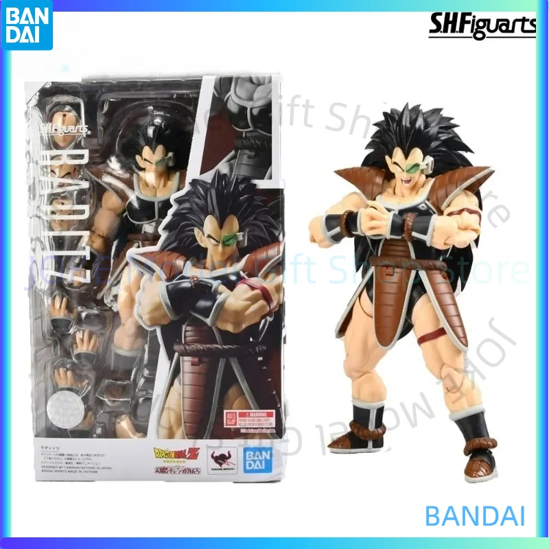 

Original Bandai S.H.Figuarts Dragon Ball Z Raditz Goku's Brother Anime Action Figure PVC Toys Gift Collectible Model Ornaments