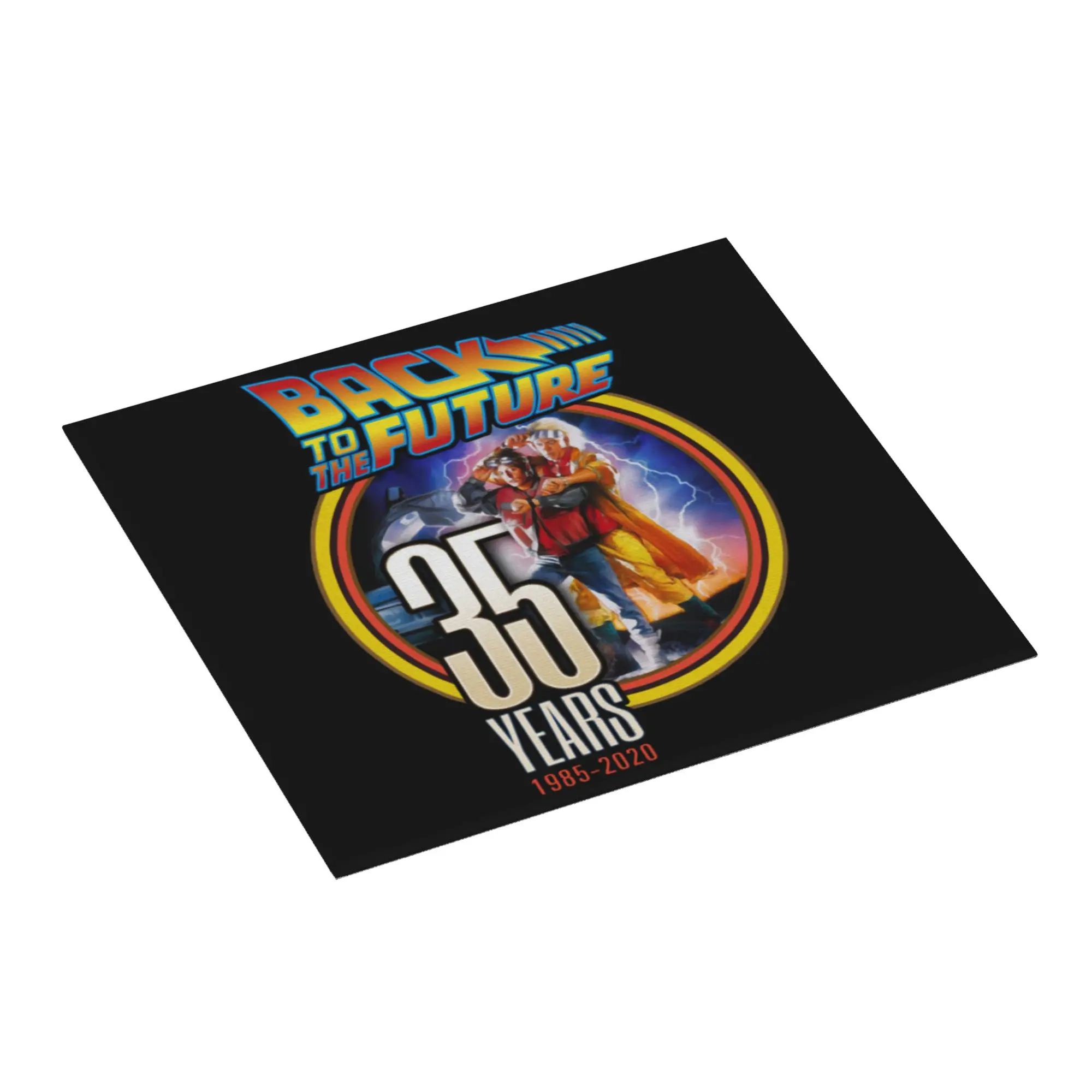 Movies Race Cars Back To The Future Non‑Slip Waterproof Absorbent Barware Tableware Oil Proof Bathroom Drying Mat For Kitchen