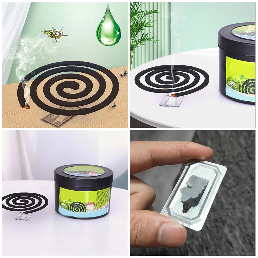 

30Pcs Holders Iron Fireproof Rack Practical Delicate Design Good Rest All Night Holder