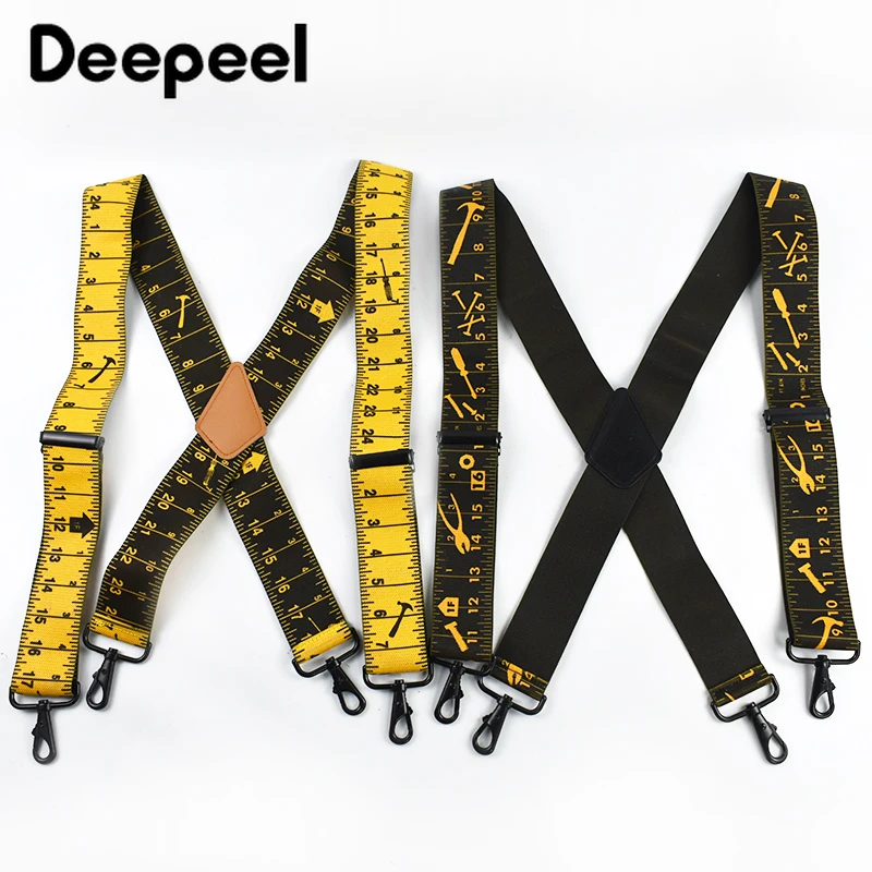 1 قطعة 5 سنتيمتر واسعة الكبار رجل الحمالة X-نوع 4 مقاطع السنانير الأشرطة المرنة الرجال الأقواس الرجال الحمالات ل السراويل قميص حزام رياضي