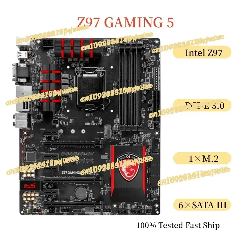 For Z97 GAMING 5 Motherboard 32GB LGA 1150 DDR3 ATX Mainboard 100% Tested Fast Ship